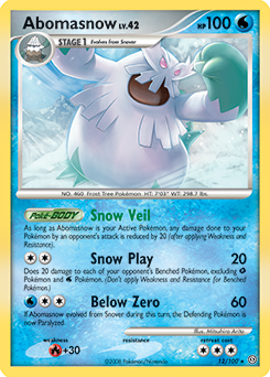 Abomasnow card art