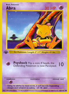Abra card art