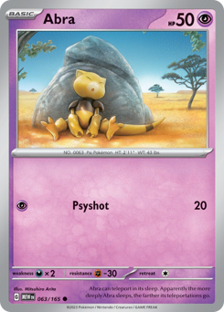 Abra card art