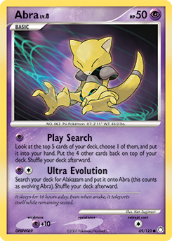 Abra card art