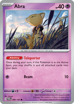 Abra card art