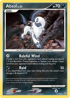 Absol card art
