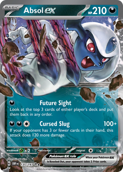 Absol ex card art