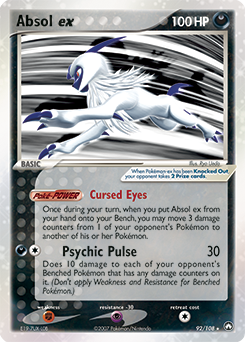 Absol ex card art