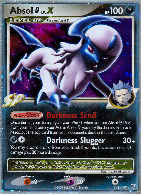 Absol G LV.X card art