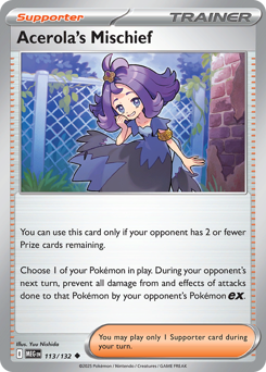 Acerola's Mischief card art