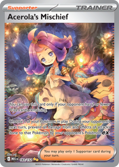 Acerola's Mischief card art