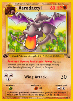 Aerodactyl card art