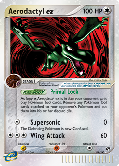 Aerodactyl ex card art