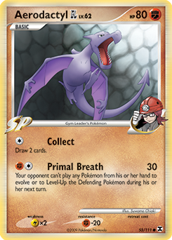 Aerodactyl GL card art