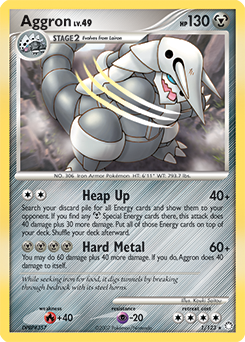 Aggron card art