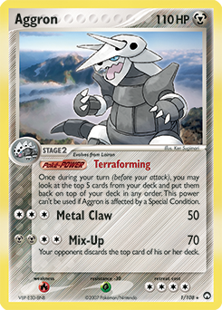 Aggron card art