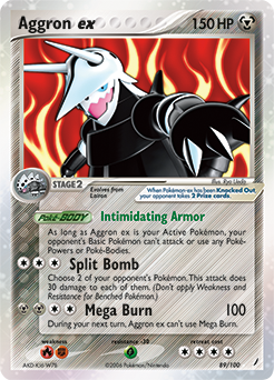 Aggron ex card art