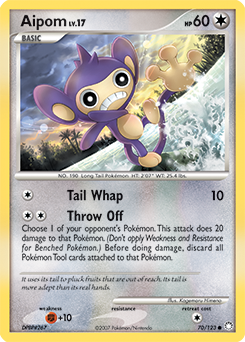 Aipom card art