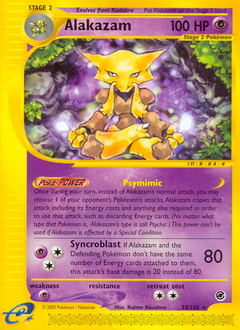 Alakazam card art
