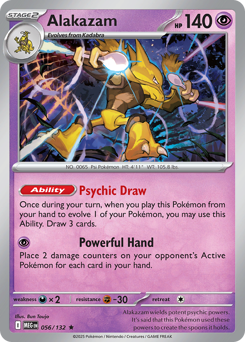 Alakazam card art