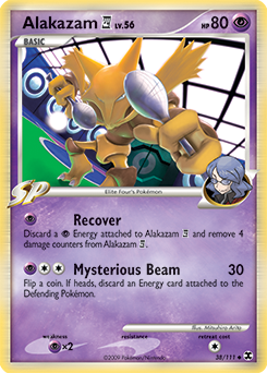 Alakazam E4 card art