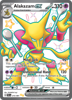 Alakazam ex card art