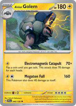 Alolan Golem card art