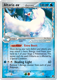 Altaria ex δ card art