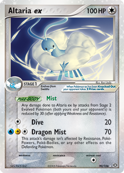 Altaria ex card art