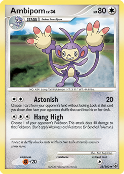 Ambipom card art