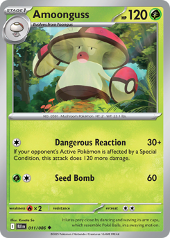 Amoonguss card art