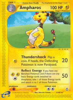 Ampharos card art