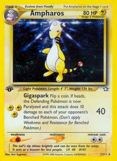 Ampharos card art