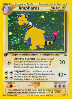 Ampharos card art