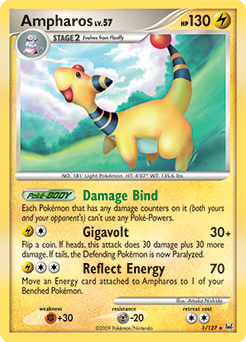 Ampharos card art
