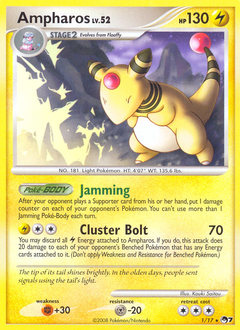 Ampharos card art