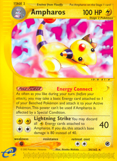 Ampharos card art