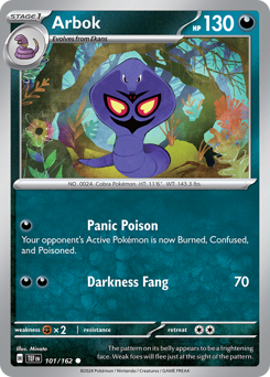 Arbok card art