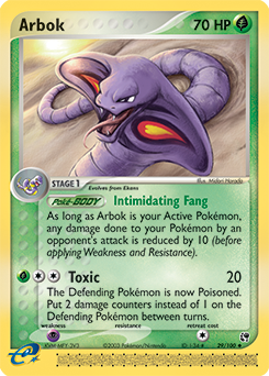Arbok card art