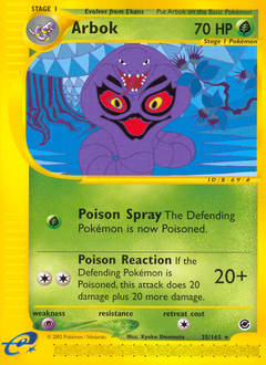 Arbok card art