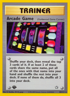 Arcade Game card art