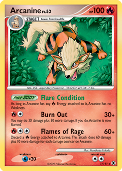 Arcanine card art