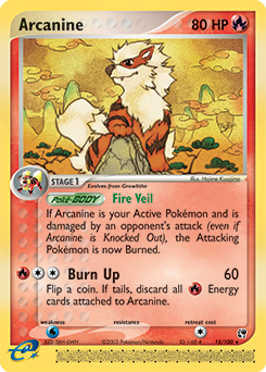 Arcanine card art