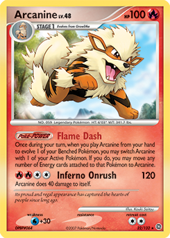 Arcanine card art