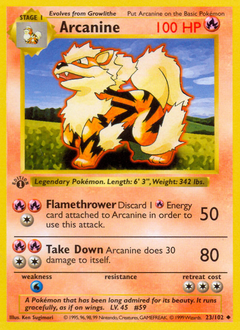 Arcanine card art