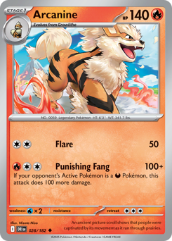 Arcanine card art