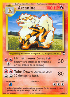 Arcanine card art