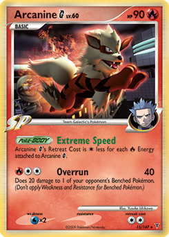 Arcanine G card art