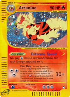 Arcanine card art