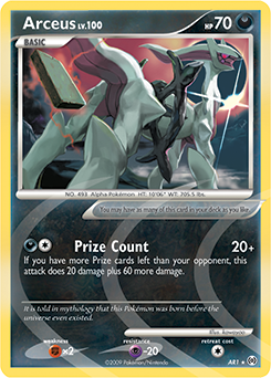 Arceus card art