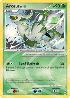 Arceus card art