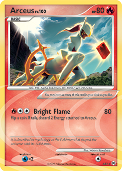 Arceus card art