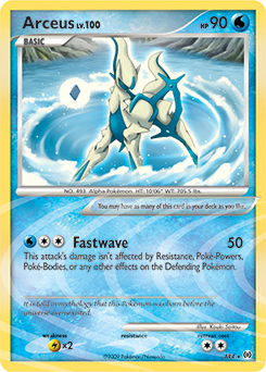 Arceus card art