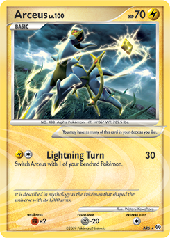 Arceus card art